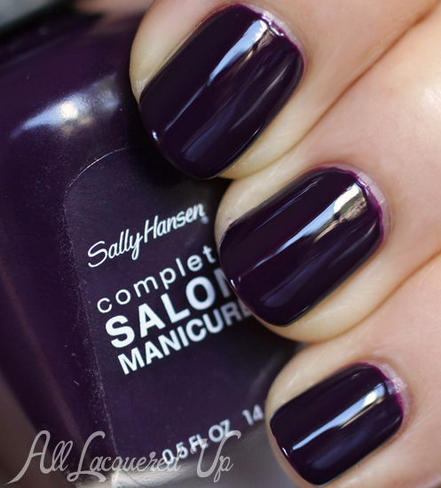 Sally Hansen Malbec nail polish swatch