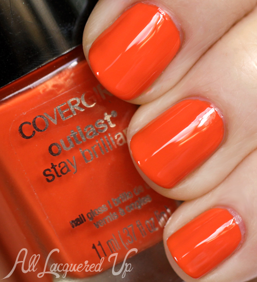 COVERGIRL Go-Go Mango nail polish swatch