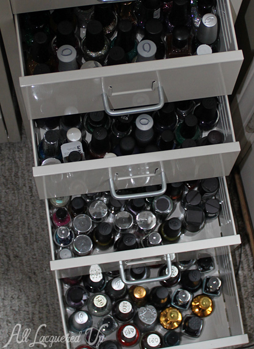 IKEA Helmer nail polish storage drawer