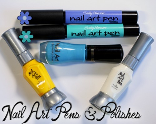 Nail Art Polish and Pens from Sally Hansen, Milani and Nubar