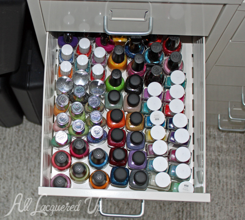 Nail Polish Storage - IKEA Helmer