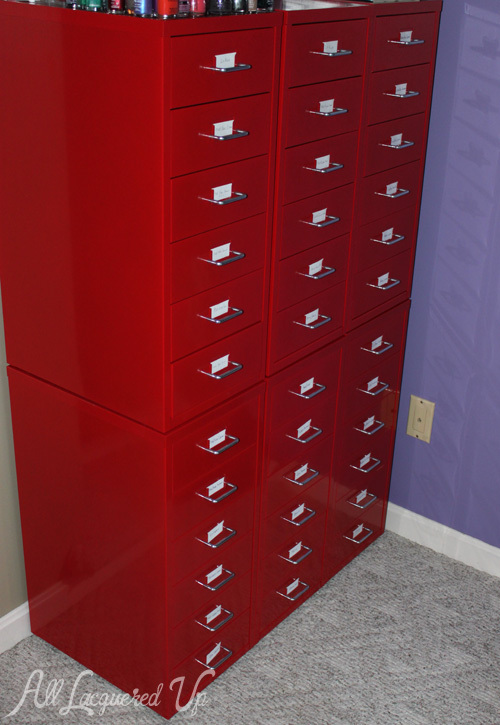 Nail Polish Storage - IKEA Helmer