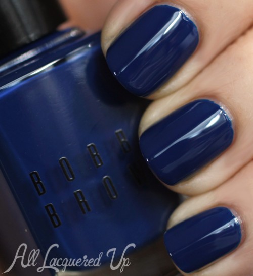 Bobbi Brown Navy nail polish swatch