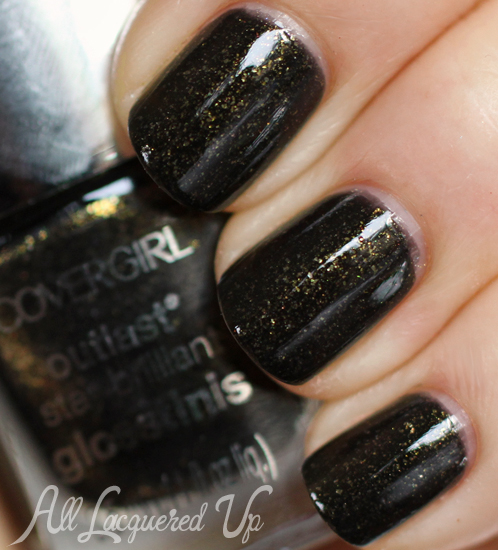 COVERGIRL Black Heat nail polish from the Capitol Collection for Catching Fire