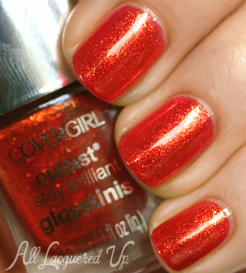 COVERGIRL Rogue Red nail polish from the Capitol Collection for Catching Fire