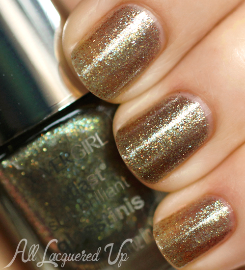 COVERGIRL Scalding Emerald nail polish from the Capitol Collection for Catching Fire