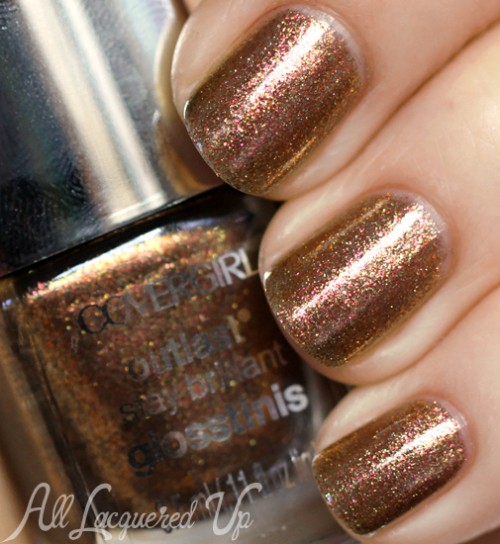 COVERGIRL Seared Bronze nail polish from the Capitol Collection for Catching Fire COVERGIRL Seared Bronze nail polish from the Capitol Collection for Catching Fire