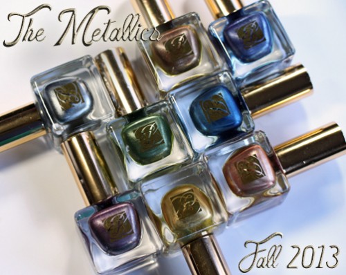 Estee Lauder Fall 2013 "The Metallics" Nail Color