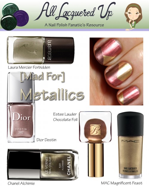 Fall 2013 Nail Trend Metallics