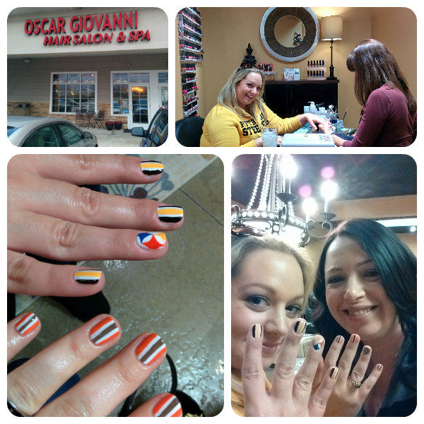 COVERGIRL Fanicures nail art at Oscar Giovanni Salon