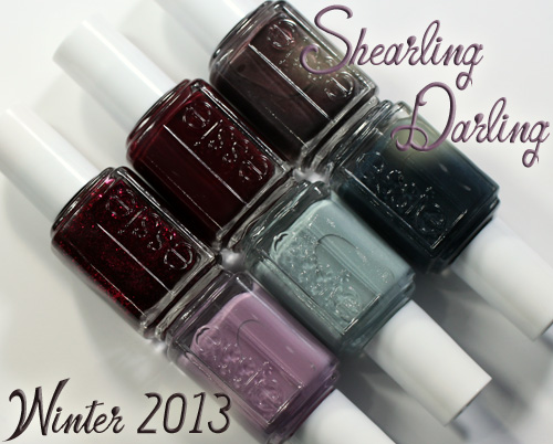 Essie Winter 2013 Shearling Darling nail polish collection