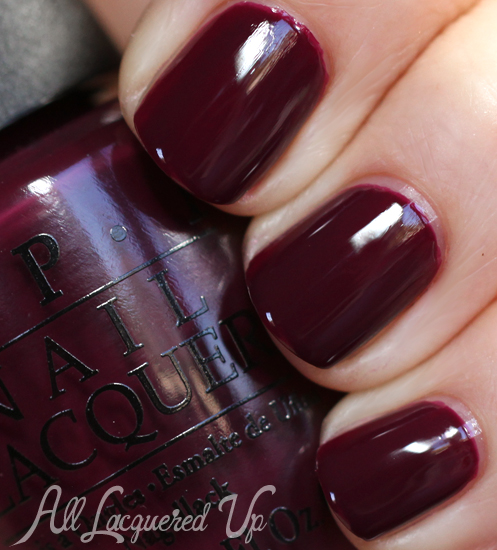 OPI In The Cable Car-Pool Lane nail polish swatch