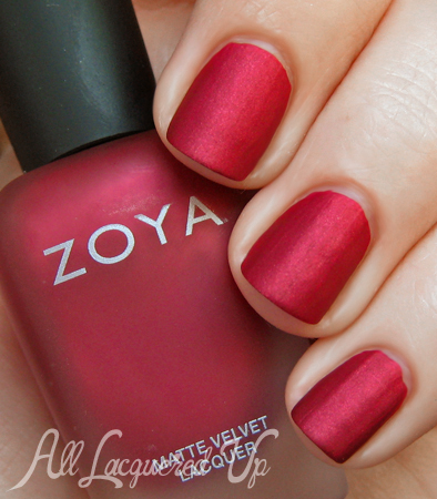 Zoya MatteVelvet Posh nail polish