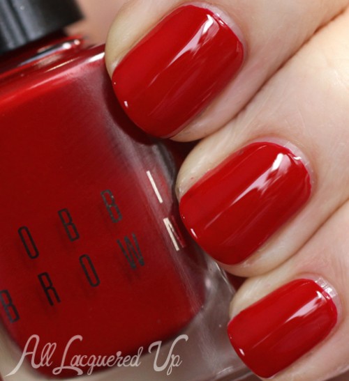 Bobbi Brown Siren Red nail polish from Holiday 2013