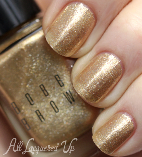 Bobbi Brown Solid Gold nail polish from Holiday 2013