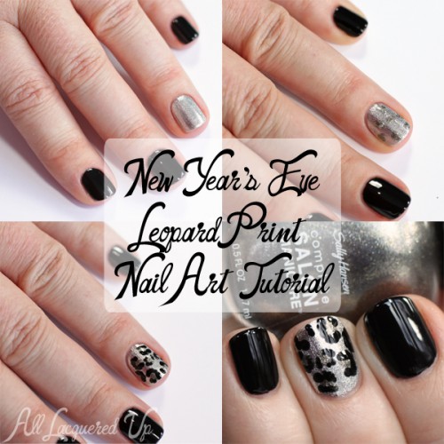 Leopard Print Nail Art Tutorial