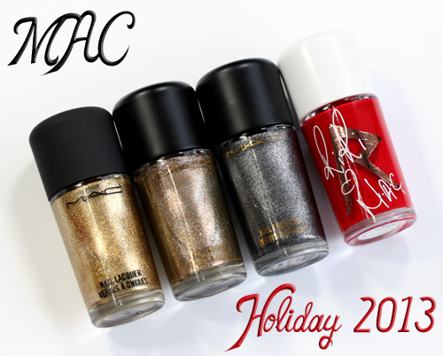 MAC Holiday 2013 Nail Polish from Divine Night and RiRi Woo