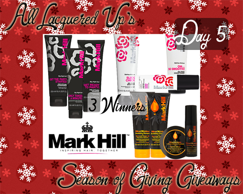 Mark Hill Hair Giveaway