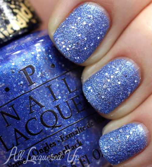 OPI Kiss Me At Midnight Liquid Sand from Mariah Carey Holiday