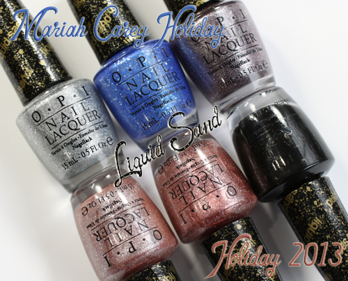 OPI Mariah Carey Holiday 2013 Liquid Sand