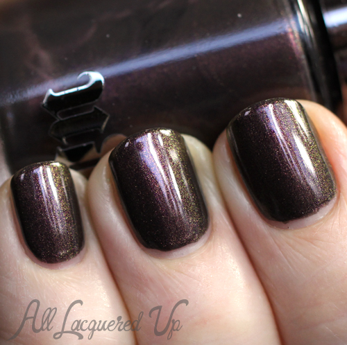 Urban Decay Blackheart nail polish from Holiday 2013