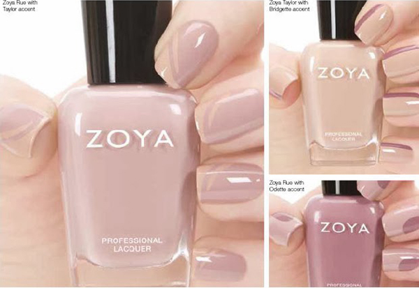 Zoya Naturel Nail Art