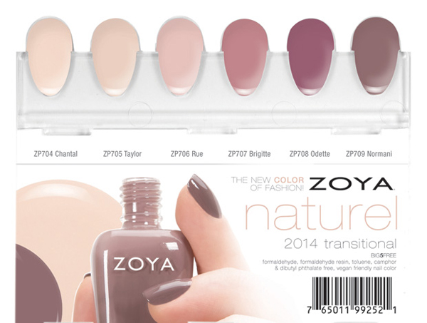 Zoya Naturel Nail Polish Swatch