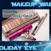 Makeup Wars – Urban Decay Naked 3 Shimmery, Holiday Eye Look