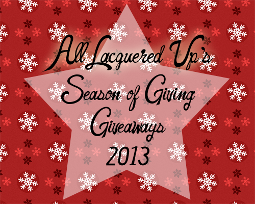 Holiday Nail Polish and Makeup Giveaways 2013