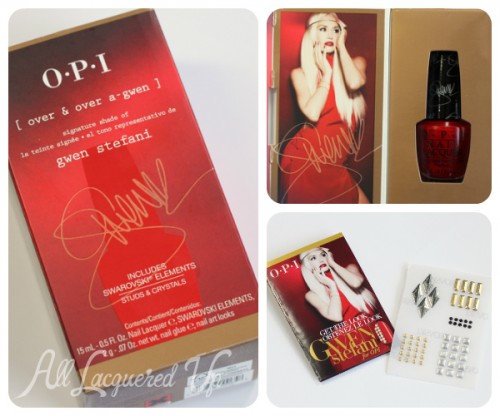 OPI Over and Over A-Gwen Packaging