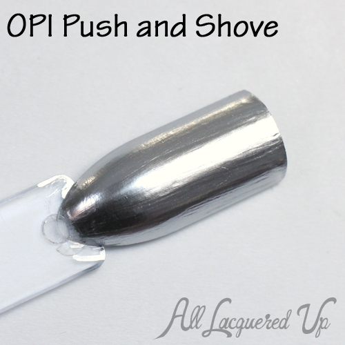 OPI Push and Shove chrome from Gwen Stefani