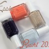 Essie Resort 2014 Nail Polish Swatches and Review