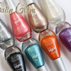 New! Sally Hansen Satin Glam Nail Polish Swatches & Review