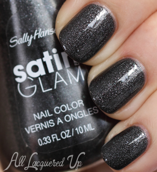 Sally Hansen Satin Glam Silk Onyx - Glossy