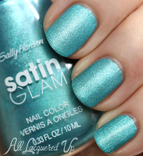 Sally Hansen Satin Glam Teal Tulle