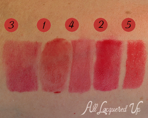 Best Reds - Sheer, Balm, Stain and Glossy Lipsticks