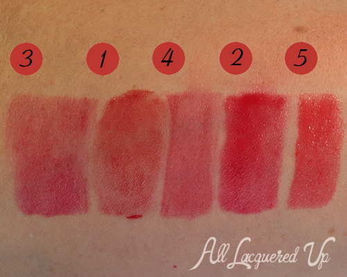 Revlon Lip Stain Color Chart