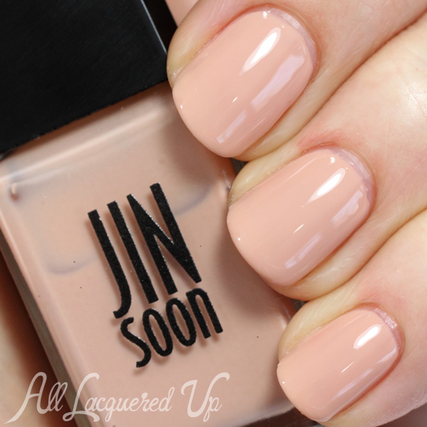 JINsoon Nostalgia nude nail polish swatch