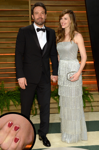 Jennifer Garner Oscars 2014 nails