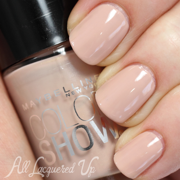 Maybelline Color Show Neutral Statement nude nail polish swatch