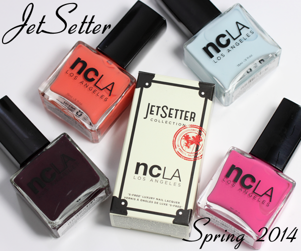 NCLA JetSetter Spring 2014 nail polish collection