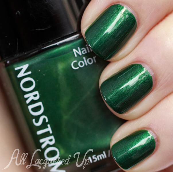 Nordstrom Lush Forest nail polish swatch