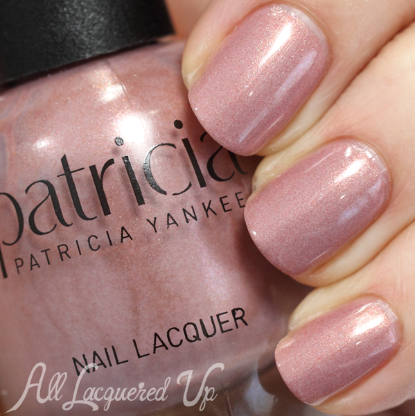 Patricia Beauty nude nail polish swatch