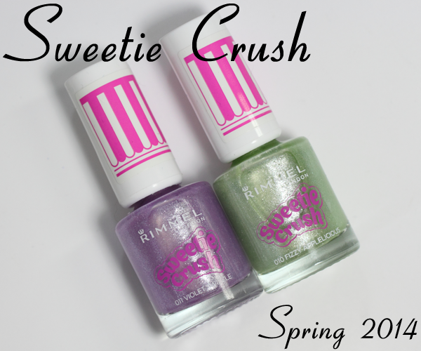 Rimmel Sweetie Crush texture nail polish