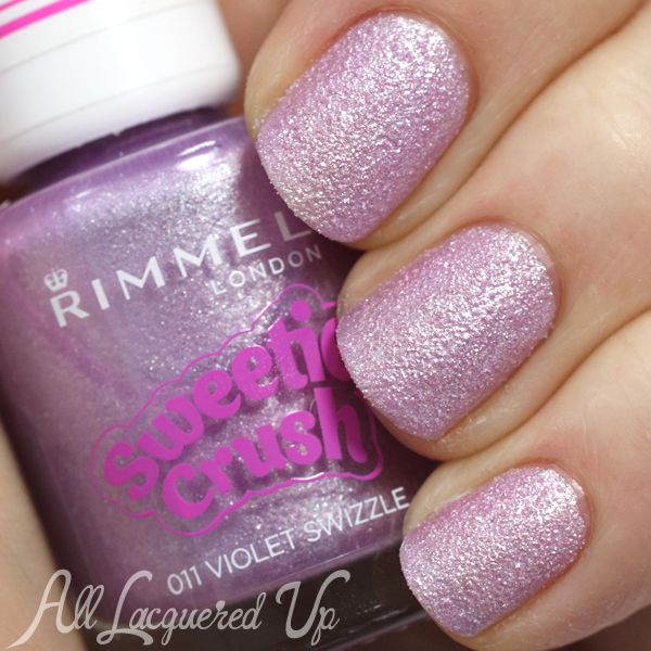 Rimmel Violet Swizzle swatch from Sweetie Crush