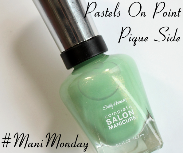 Sally Hansen Piqué Side for Spring 2014 #ManiMonday