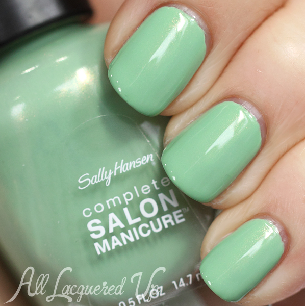 Sally Hansen Piqué Side swatch #ManiMonday