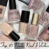 Top 10 Nude Nail Polish Colors for Spring 2014