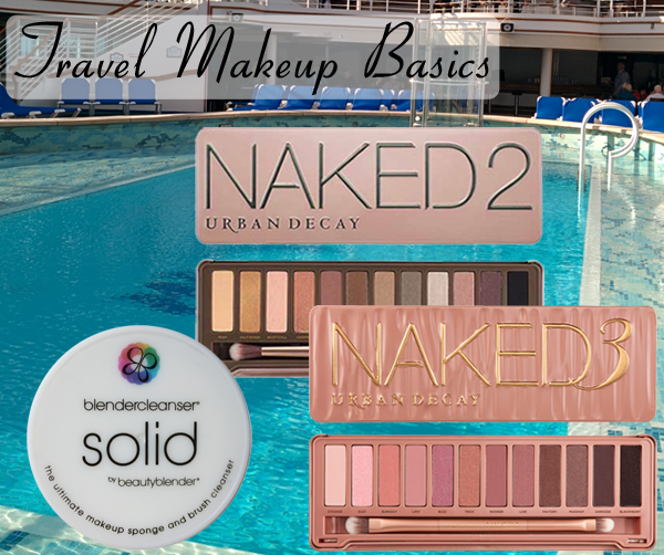 Travel Makeup - Palettes from Urban Decay Naked collection