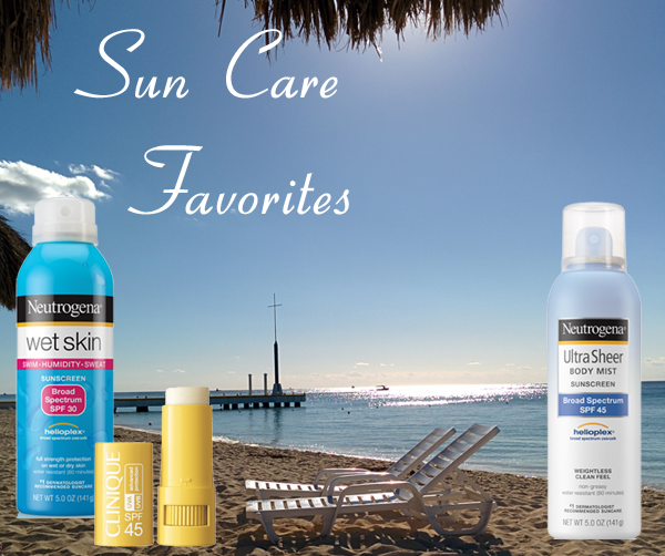 Travel - Sun Care Favorites from Neutrogena and Clinique Sunscreen Lines